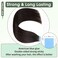 Tape in Hair Extensions 100% Remy Human Hair Off Black Straight Seamless Invisible Skin Weft Extensions 16 Inch 20pcs 40g/Pack Tape Extensions Human Hair (#1B 16 Inch 20pcs 40g/Pack)