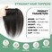 Hair Toppers for Women Real Human Hair,Hair Toppers for Women Human Hair Pieces Upgraded Swiss Base Wiglets Hairpieces for Thinning Hair 10 Inch Medium Brown