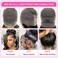 30 Inch 360 Lace Front Wigs Human Hair 200% Density 360 HD lace Front Wigs human hair for Women 100% Virgin Human Hair Body Wave Lace Front Wig Can Make Bun and High Ponytail