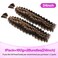 Human Braiding Hair for Boho Braids 2 Bundles 160g for Bohemian Braids Deep Wave Bulk Human Hair for Braiding No Weft Hair Extensions for Boho Braids Human Hair 24 Inch (P4/27)
