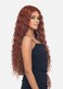 Vivica A. Fox WNB-4, HUMAN HAIR BLEND, Lace Front Wig, Color 1B, Off Black
