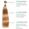 ijoy Straight Bundle Human Hair Bundle Honey Blonde Color Brazilian Virgin Hair Weave 1 Bundle 95g/Piece 12 Inch