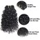 12A Curly Bundles Human Hair 4 Short Bundles 8 8 8 8 Inch 100% Unprocessed Brazilian Virgin Hair Extensions for Black Women Natural Color