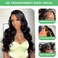 26 Inch Lace Front Wigs Human Hair Body Wave HD Lace Frontal Wig with Baby Hair 180% Density Glueless Body Wave Wigs for Women 13x4 Lace Front Wigs Pre Plucked