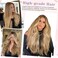 Remy I Tip Hair Extensions Human Hair Chocolate Brown to Caramel Blonde Real Itip Human Hair 16Inch Pre Bonded Iips Extensions Invisible For Women 30G/Pack