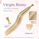 Virgin Remy I Tip Hair Extensions Human Hair Blonde Real Itip Human Hair Extensions 22Inch I Tips Human Hair Extensions Invisible For Women 30G/Pack