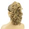 IMISSU Messy Curly Hair Short Claw Ponytail Hair Extensions Pony Tail Clip in Hairpieces (Honey Blonde)