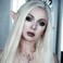 Platinum Blonde Lace Front Wig for Women Long Silky Straight Wigs Pre-Plucked Hairline Glueless Syntehtic Heat Resistant Fiber Hair Replacement Wigs Festival Cosplay Daily Drag Queen Wig 24Inch