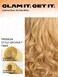 GORGIUS Glueless Wigs with Bang Golden Blonde Loose Body Wave Wig Put on and Go Pre Bleached True Scalp Long Fringe Bangs Wig Upgraded with Style-Archive Premium Fiber