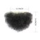 Fake Private Biniki Synthetic Body Hair Adding Volume (Style1, Natural Black)