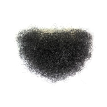 Fake Private Biniki Synthetic Body Hair Adding Volume (Style1, Natural Black)