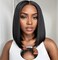 Wear and Go Glueless Bob Wig Human Hair Short Bob Wigs for Black Women Pre Plucked Pre Cut 4x4 Transparent Lace Front 12 Inch Human Hair Straight 150 Density