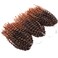 8'' Mali Bob Braiding Hair Ombre Jerry Curl (3 Bundles/pack) Marlybob Crochet Braiding Hair Afro Kinky Curl Braids Hair Extension(T 1B/30)