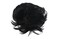 Leadigol Men Hair Tropper,Hair Pieces Short Wig,Black Short Wig Breathable Invisible Daily Straight Bangs Clip-On Hair Extensions Fluffy High Hair Line False Nightclub Bar Wig Hairpiece