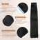 Tape in Hair Extenions Real Human Hair #1 Jet Black Hair Extensions Tape in Straight Seamless Skin Weft Tape Hair Extensions 50g 20Pcs