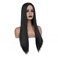 Long black wig for women Straight Wig Glueless Heat Resistant Woman Wigs (black)