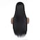 Long black wig for women Straight Wig Glueless Heat Resistant Woman Wigs (black)