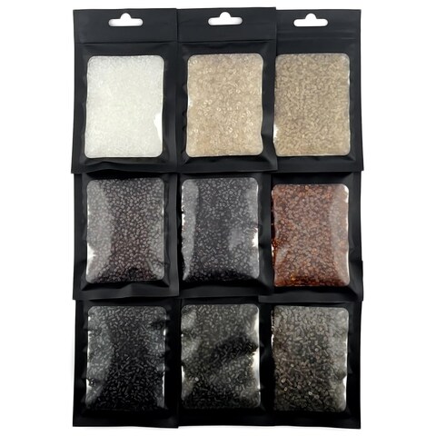 HairPro Italian Keratin Glue Hair Extension Beads for Hair Extension Fusion Keratin Glue Beads Making Wig Tool Fusion I Tip Hair Extensions Original colors (Brown 2.3) (20, Grams)