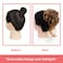Messy Bun Hair Piece Tousled Updo Hair Buns Extension Elastic Hair Band Hair Pieces Curly Hair Bun Scrunchie For Women (Dark Brown Mix Golden Brown)