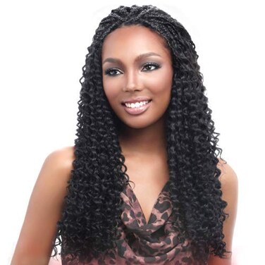 Harlem125 Synthetic Crochet Hair Kima Braid - BRAZILIAN TWIST 20" (P1B/30)