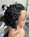 Fancy Hair Loose Curly Braided Wig HD 13X4 Lace Front Wig with Baby Hair Pre Plucked Box Braids Glueless Side Part Wig for Black Women