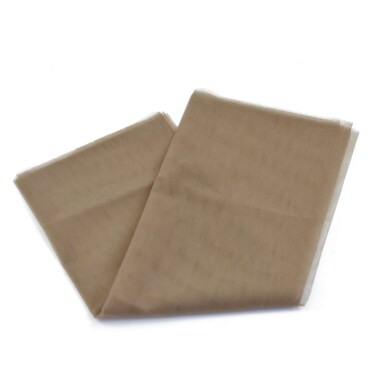 1/2 Yard Swiss Lace Net for Making Lace Wig Closure Caps Toupee and Frontals Foundation Wig Accessories (Brown)