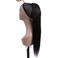 Magic Paste Ponytail Extensions Straight Human Hair Magic Paste Wrap Around Ponytail Natural Black 100% Real Remy Hair Extensions for Women 16 Inchs