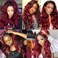 Body Burgundy T1B/99J Human Hair Bundles Unprocessed Brazilian Virgin Hair Bundles Burgundy T1B/99J Human Hair Quick Weave Hair Extension