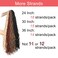 Leeven Ginger Soft Locs 36 Inch Copper Red New Faux Locs 7 Packs Long Goddess Locs Crochet Braids Hair Pre-looped Curly Wavy Synthetic Braiding Hair Extensions for Black Women (#350)