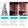 Leeven 8 Inch 8 Packs Pre Looped Micro Curly Crochet Hair for Women Kinky Curly Crochet Hair Synthetic Yanky Twist Hair Extensions (1B30#)