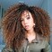 Leeven 8 Inch 8 Packs Pre Looped Micro Curly Crochet Hair for Women Kinky Curly Crochet Hair Synthetic Yanky Twist Hair Extensions (1B30#)
