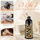 Hair Dye Shampoo 3 in 1 Champu Para Canas Mujer, Instant Dark Brown Herbal Hair Color Shampoo 100% Gray Hair Coverage, Long Lasting Easy to Use, for Women Men, 500ml
