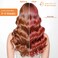 Hair Dye Shampoo 3-in-1 Champu Para Canas Mujer, Instant Wine Red Herbal Burgundy Hair Color Treated Shampoo, Long Lasting Easy to Use for Women Men, 500ml