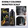 Black Hair Dye Shampoo 3 in 1 for Women/Men for Gray Coverage Instant Hair Color Shampoo Natural Herbal Semi Permanent Champu Para Cana