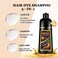Dark Brown Hair Dye Shampoo for Gray Hair, Instant Hair Color, Champu Para Canas