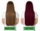30 Minute Henna Hair Color Infused with Goodness of Herbs. Ammonia Free Hair Dye (Pack of 1, Burgundy)