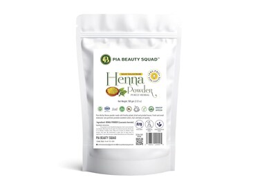 100% Pure Henna Powder (LAWSONIA INERMIS), Natural From Rajasthan, India (150g) For Hair Dye / Body Art, Vegan and Gluten-Free MEDIUM BROWN &amp; Beard Color 1 Pack -Best