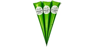Herbal Hair Henna Cones, Natural &amp; Pure Hair Coloring Cones (3 Pack)
