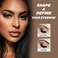 Purely Natural Henna Hair Powder 6 grams, Professional Henna-Hair Spot Color Kit, DIY Henna Hair Kit at Home and Salon, Easy to Use(Dark Brown02)