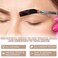 Natural Henna Hair Kit - Henna Powder with Rose Water &amp; Brow Stain Remover, No Ammonia, No Lead, Professional Henna Kit for Salon &amp; Home Use (Brown)