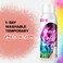 ONE-TIME USE Red Temporary Hair Color Spray for Crazy Hair Day, Christmas Party, Cosplay - 1-Day Washable, Spray-On 100ML