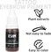ATOMUS Micro-Blading Pigment 1 Bottle 8ml 0.27fl.oz Eyebrow Lip Eyeliner Tattoo Natural Plant Ink Pigment Permanent Makeup Liquid Pigment Ink (Dark Brown)