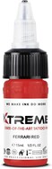 Xtreme Tattoo Ink, Versatile Medium Viscosity for Precision Tattooing, Rich Hue, Quick Healing, Acrylic-Free, Water Based and Premium Quality - Ready-to-Use Tattoo Ink (Ferrari Red, 0.5 oz)