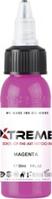 Xtreme Tattoo Ink, Versatile Medium Viscosity for Precision Tattooing, Rich Hue, Quick Healing, Acrylic-Free, Water Based, Highest Safety Standards - Ready-to-Use Tattoo Ink (Magenta, 05 oz)