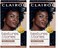 Clairol Textures &amp; Tones Permanent Hair Dye, 2BB Midnight Blue Hair Color, Pack of 2