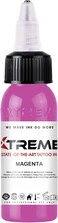 Xtreme Tattoo Ink, Versatile Medium Viscosity for Precision Tattooing, Rich Hue, Quick Healing, Acrylic-Free, Water Based, Highest Safety Standards - Ready-to-Use Tattoo Ink (Magenta, 4 oz)