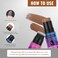 Wig Knot Concealer for Lace Wigs, Tint Dyeing Stick,Wig Knots Healer with Brush Portable Double-head, Color Stick No Bleaching for Frontal Part, Hairline Lace wigs, Medium Brown-03