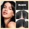 Root Touch Up Sets,Hairline Powder for Women Cover Up- Hairline Concealer for Thin and Thinning Hair, Water &amp; Sweat Resistant,Contain Azonbey Makeup Brush (Black, Med-Makeup Brush)