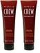 AMERICAN CREW Men's Hair Gel, Firm Hold, Non-Flaking Styling Gel, 3.3 Fl Oz (Pack of 2)