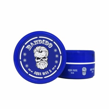 Bandido Aqua Wax 5   2-Pack   Medium-Light Hold   Men's Hair Wax, Long Lasting Hold, Easy to Manage   150ml / 5.07oz